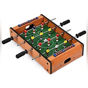 Compact 20" Tabletop Foosball Game | Mini Soccer Arcade Fun for All Ages